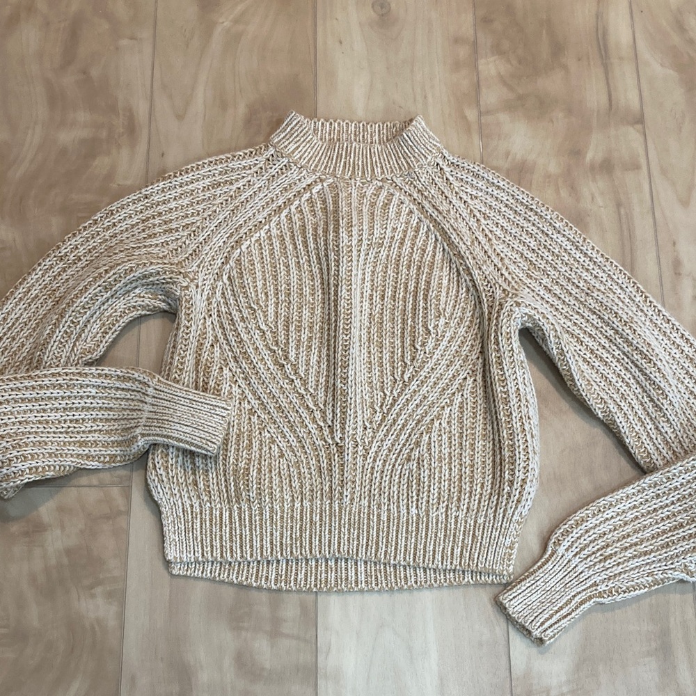 Chunky knit sweater
